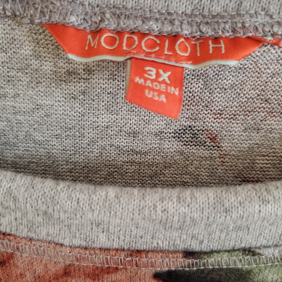 Modcloth Ruffled Floral Pullover Sweatshirt - Picture 4 of 4